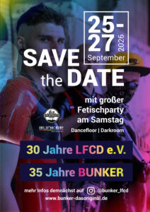 Save the Date, 25-27: September 2026
